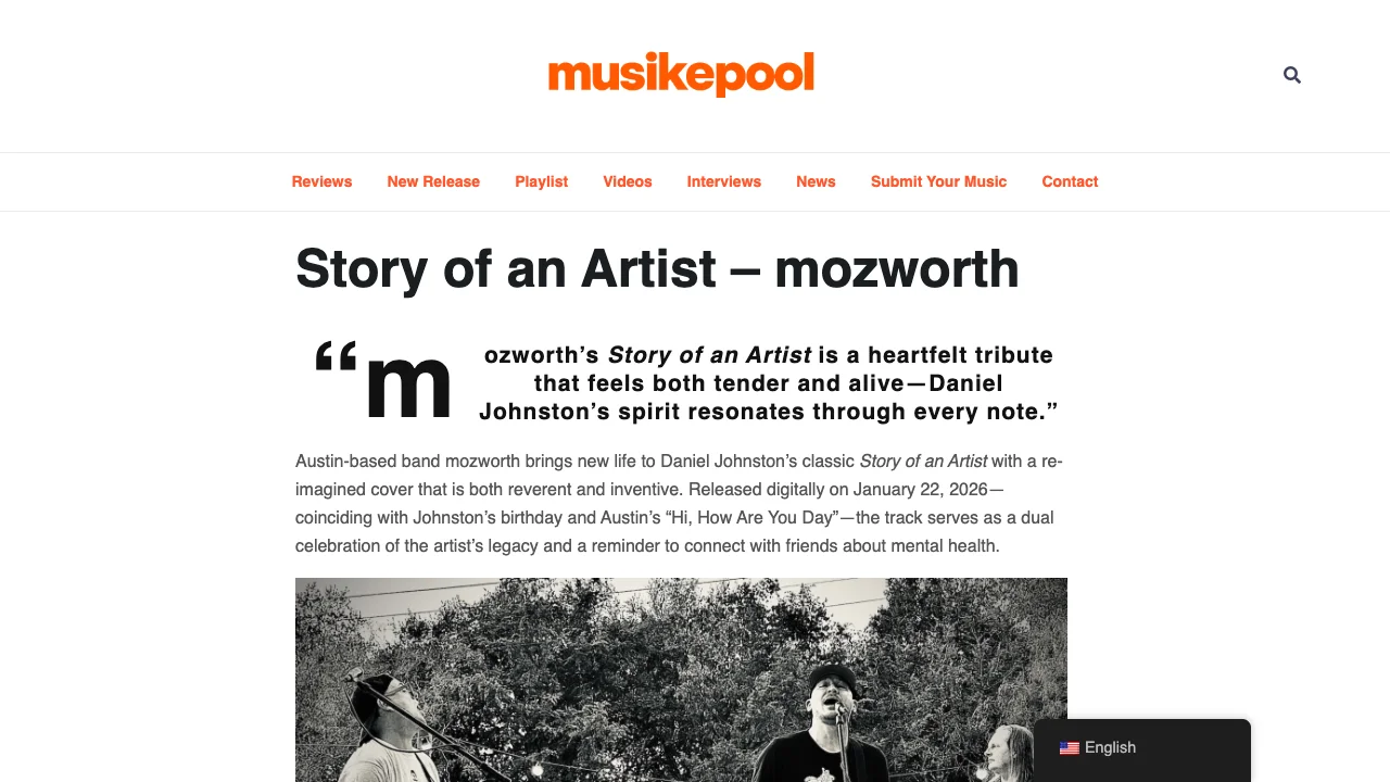 musikepool — mozworth - Story of an Artist